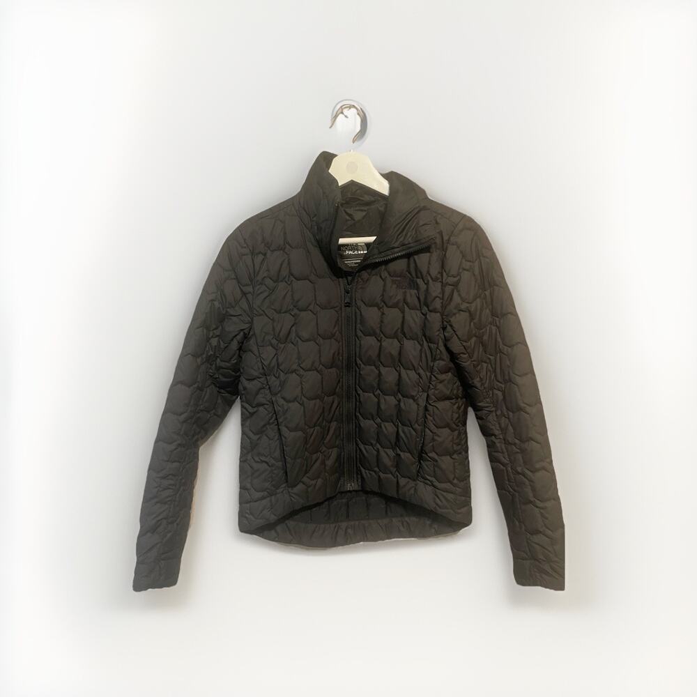 The North Face‎ Jacket Womens XS Black Quilted Puffer Insulated Lined Midweight
